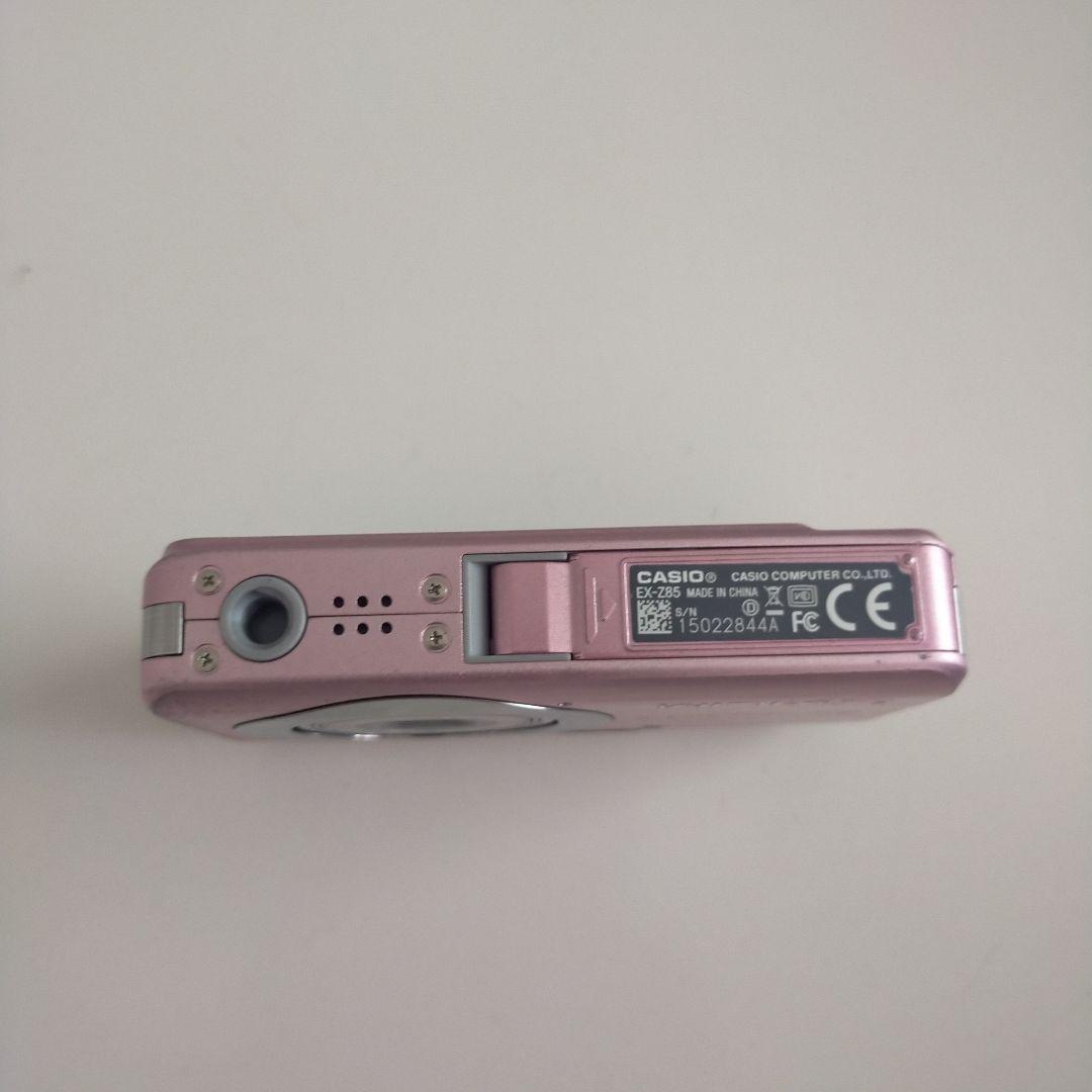 動作確認 CASIO EXILIM EX-Z85 デジカメ ピンク