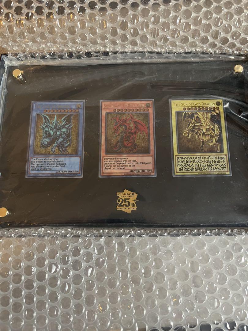 遊戯王カードゲーム25周年記念商品三幻神スペシャルカードセット