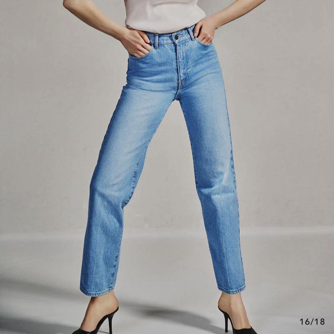 Gajess Her Jeans アイスブルー 25