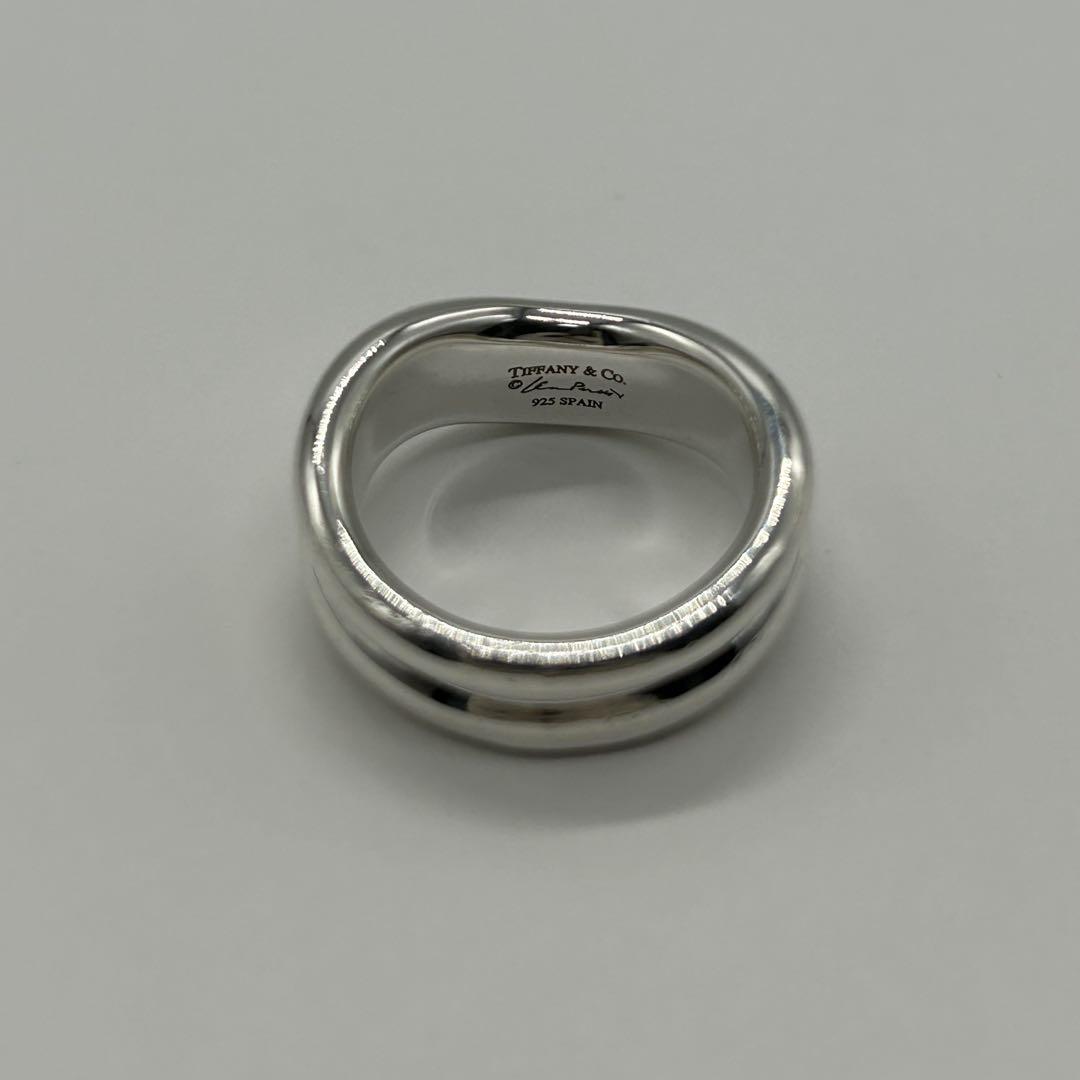 ティファニー TIFFANY エルサペレッティ ダブルカーブド リング 12号