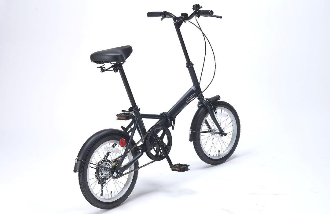 折畳自転車１６インチデザインも使い方もシンプルに仕上げたコンパクト自転車!