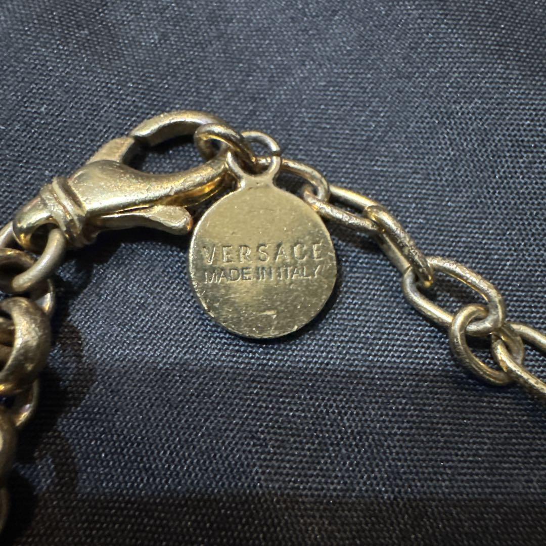 VERSACE メダル型ネックレス