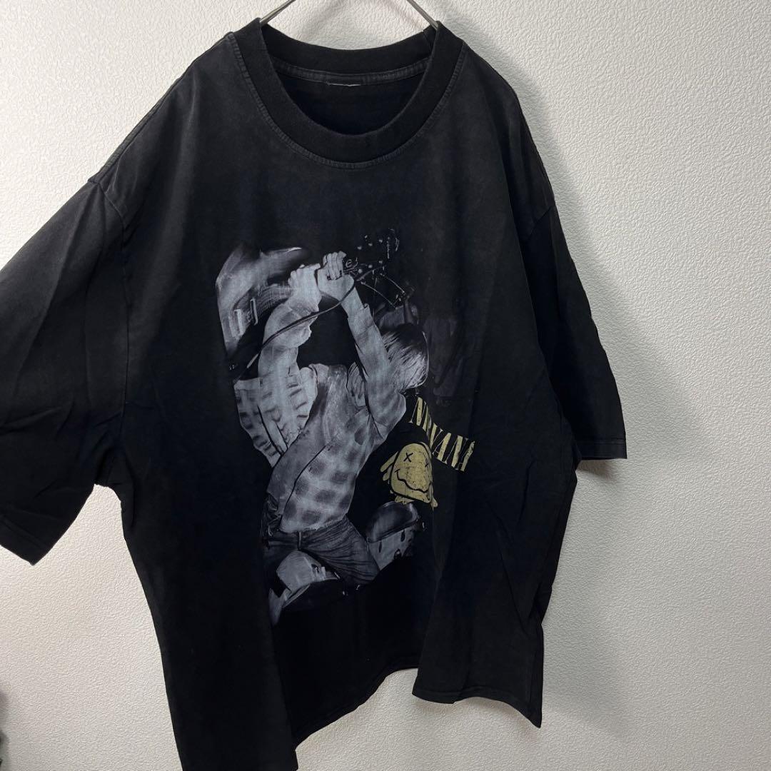 ニルヴァーナ NIRVANA カートコバーン オーバーサイズ Tシャツ