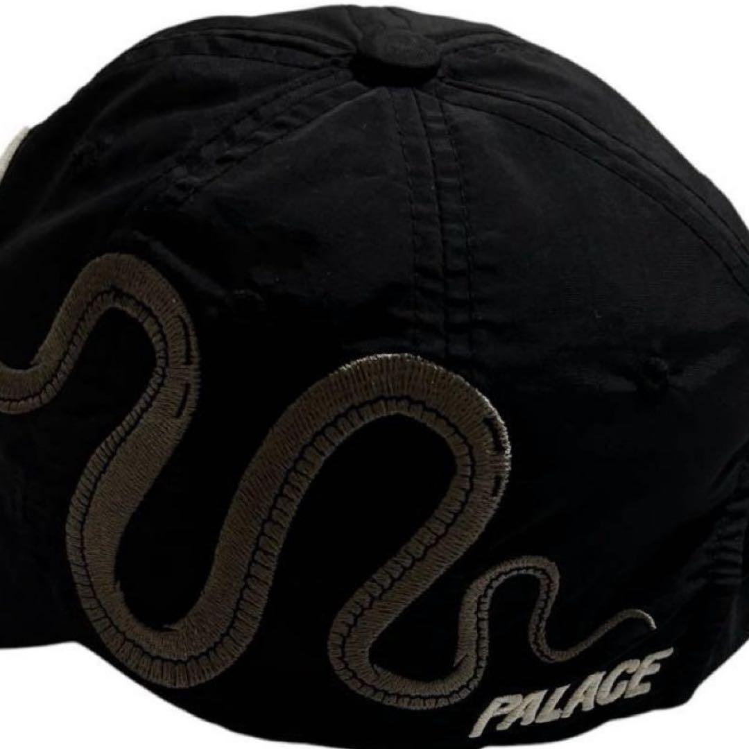 PALACE SNAKE P 6-panel Cap ブラック