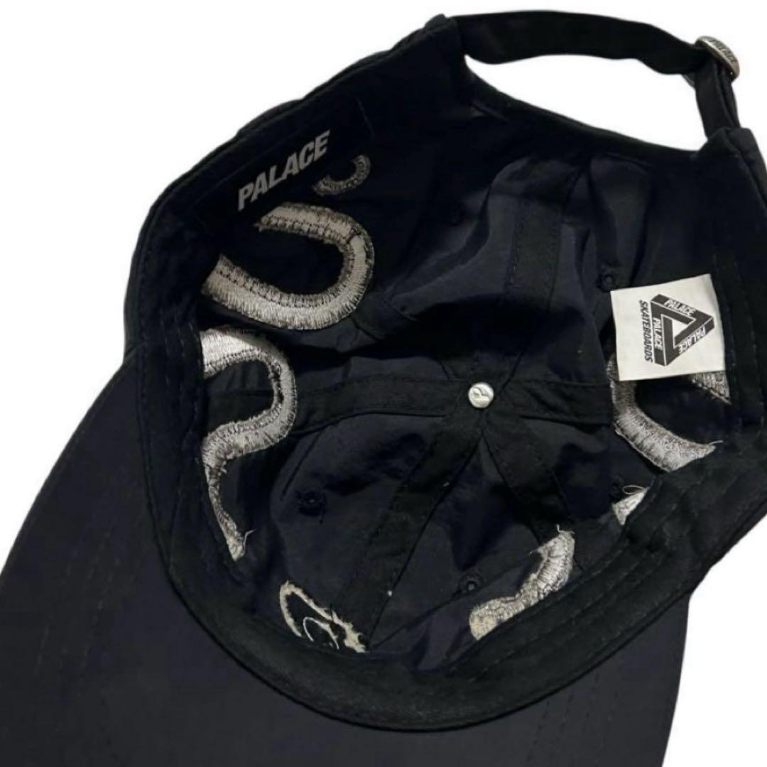 PALACE SNAKE P 6-panel Cap ブラック