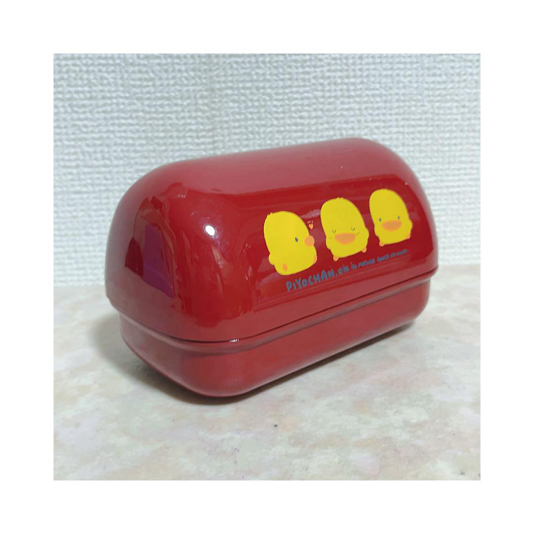 マザーグースの森 ぴよちゃん レトロ 三角ケース お弁当箱