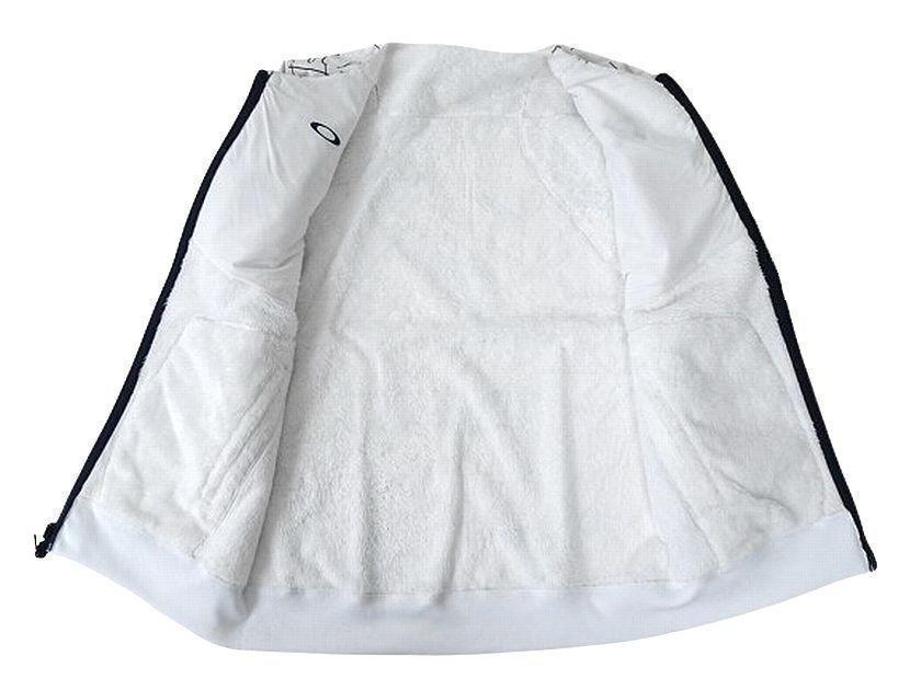 オークリー スカル リバーシブル ウィンドジャケット ブルゾン 定1.9万 XL