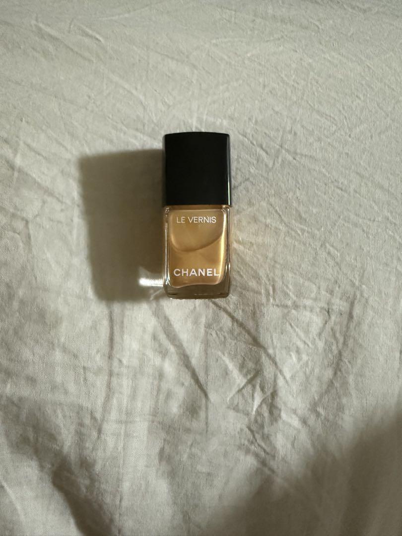 【新品・未使用・箱あり】CHANEL シャネル ネイル カラー ゴールド