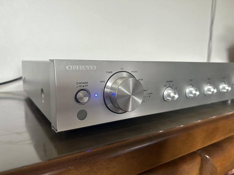 ONKYO A-5VL(S)　デジタルアンプ　リモコン付き　現状品
