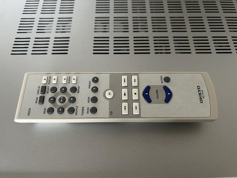 ONKYO A-5VL(S)　デジタルアンプ　リモコン付き　現状品