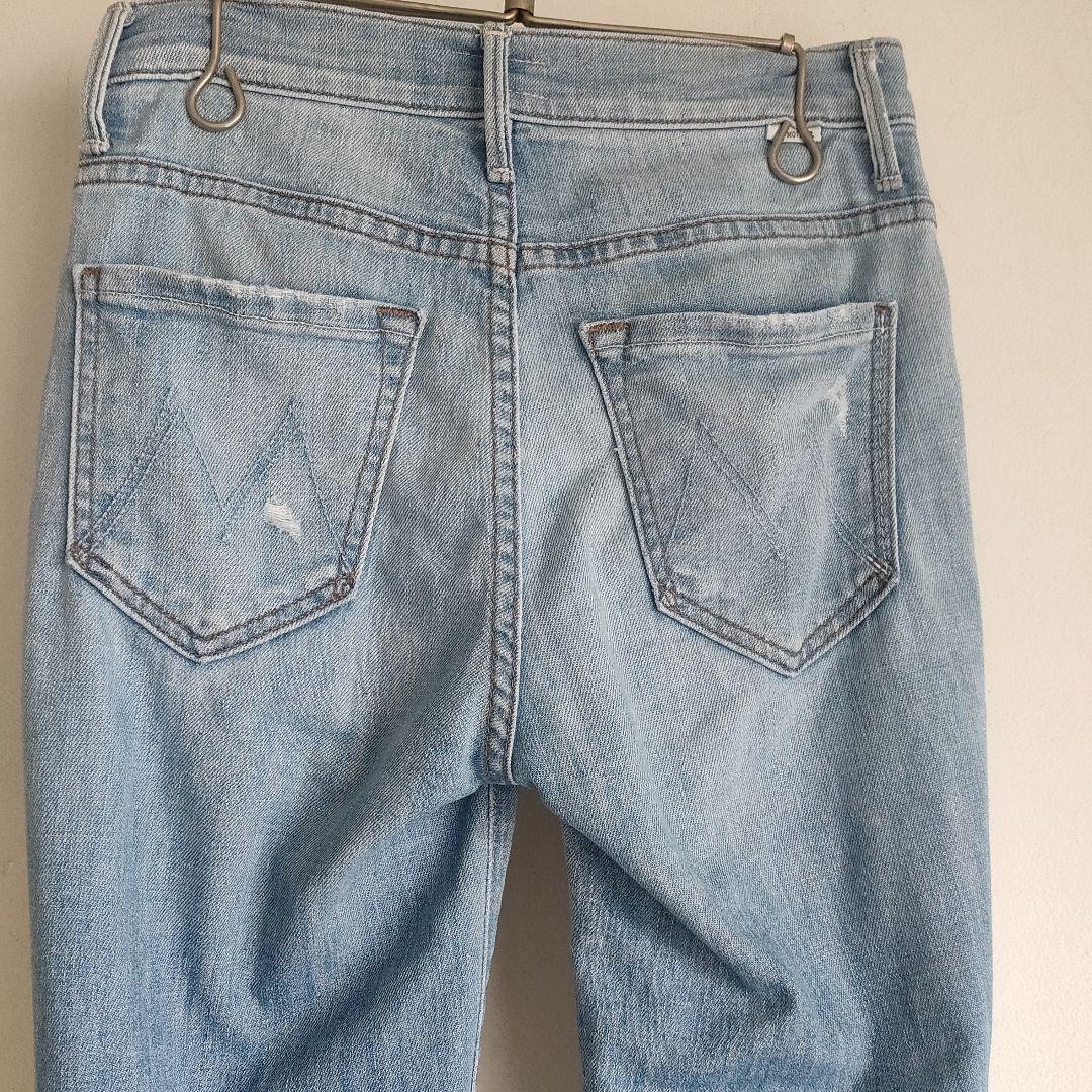 o to ri yo se ka MOTHER INSIDER CROP STEP FRAY サイズ24 パンツ
