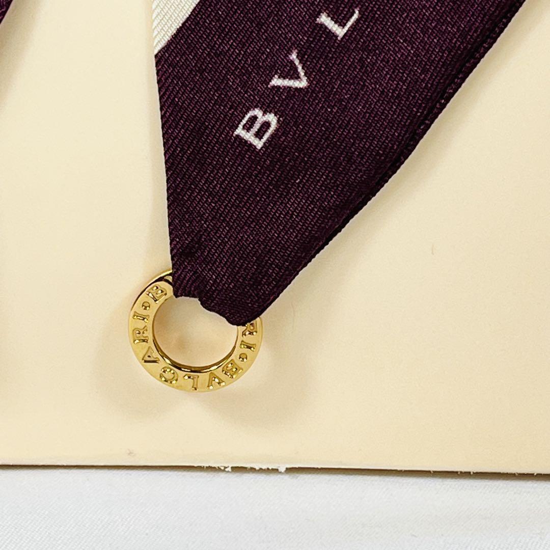 BVLGARI ブルガリ　シルクスカーフ ヘアバンド チャーム　ブレスレット BVLGARI ブルガリ シルクスカーフ ヘアバンド チャーム ブレスレット