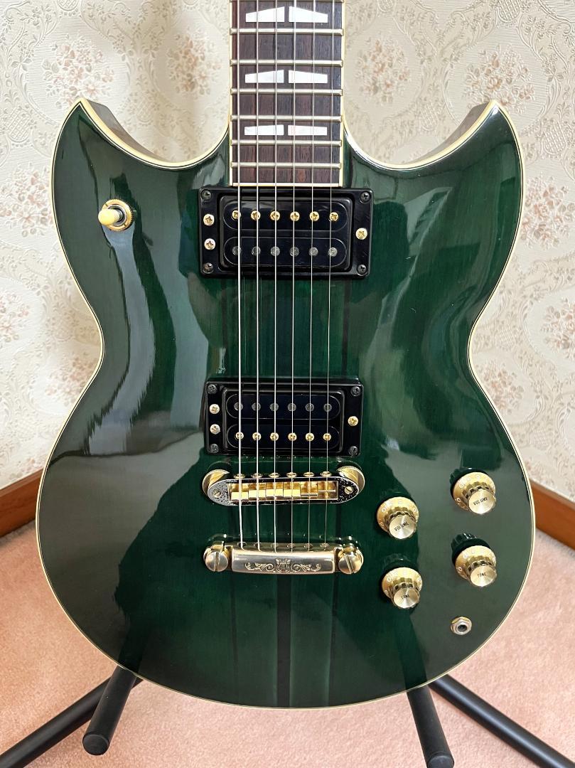 完全調整済 YAMAHA SG1500 ジェイドグリーン 純正ケース付 送料込 完全調整済 YAMAHA SG1500 ジェイドグリーン 純正ケース付 送料