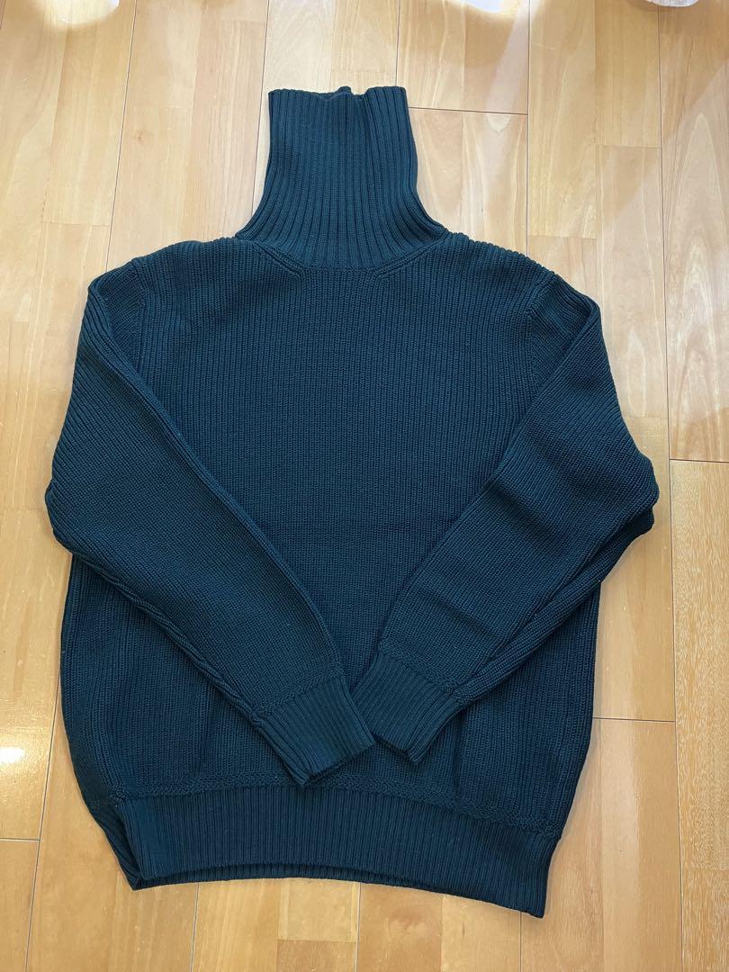 トゥモローランド　タートルネック　ニット　厚手　XL