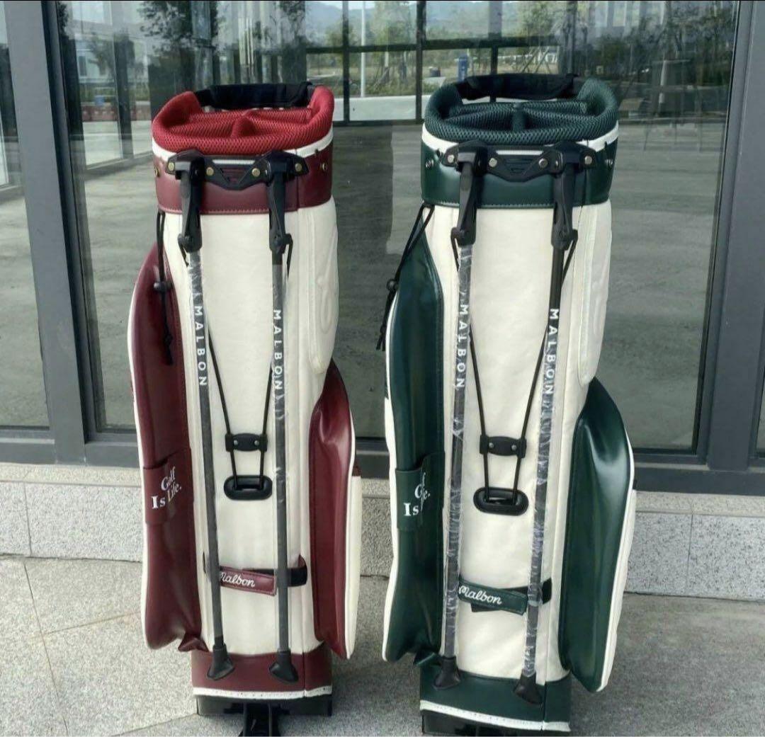 Malbon Golf マルボンゴルフ キャディバッグ ボールバッグ 男女兼用 Amazon.co.jp: マルボンゴルフ Malbon バッグ スタンド式