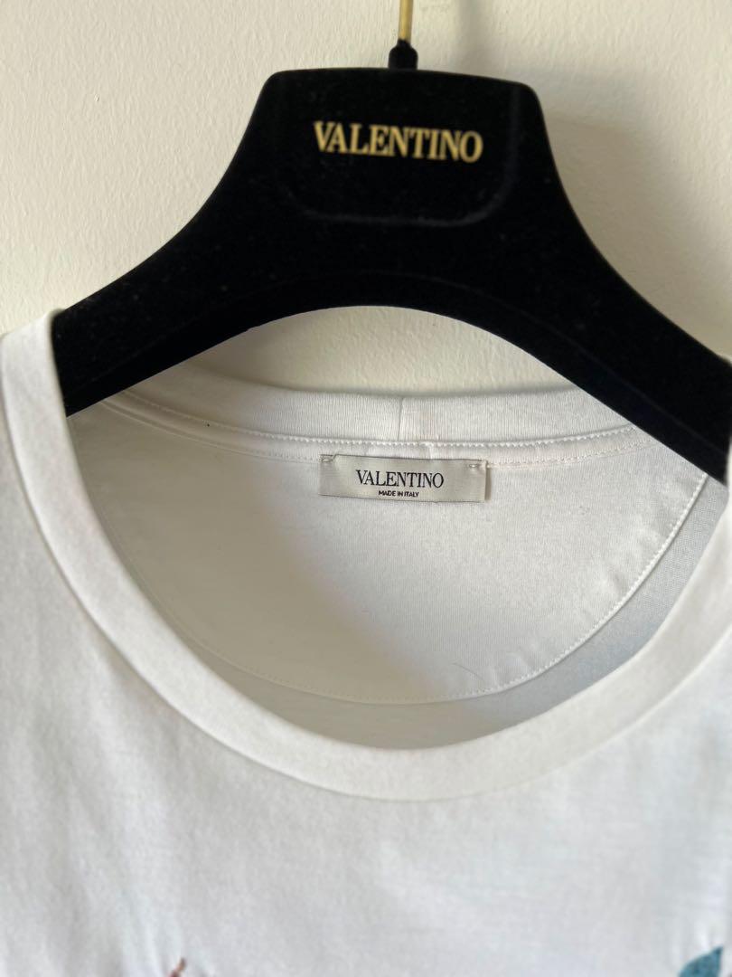 〈新品タグ付き〉VALENTINO VLTN ビーズ刺繍Tシャツ ユニセックス