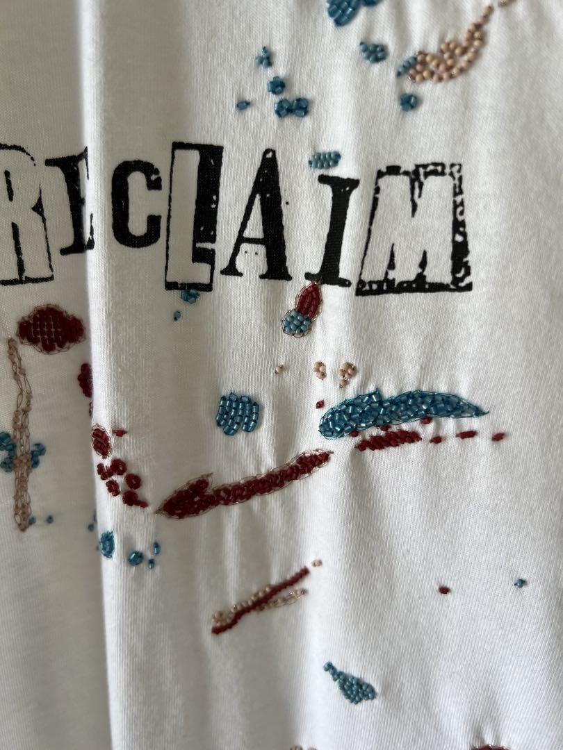 〈新品タグ付き〉VALENTINO VLTN ビーズ刺繍Tシャツ ユニセックス