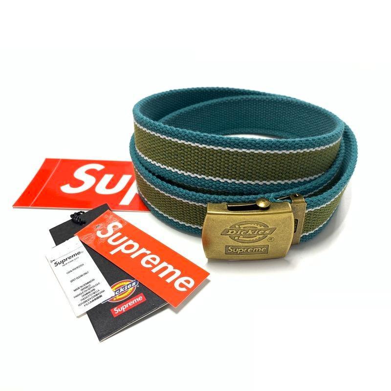 Supreme Dickies ベルト SS22 Supreme ® / Dickies ® Stripe Webbing Belt maroon red