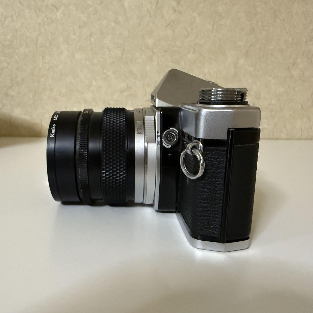 オリンパス OLYMPUS OM-1 レンズ付き　革ケース付き
