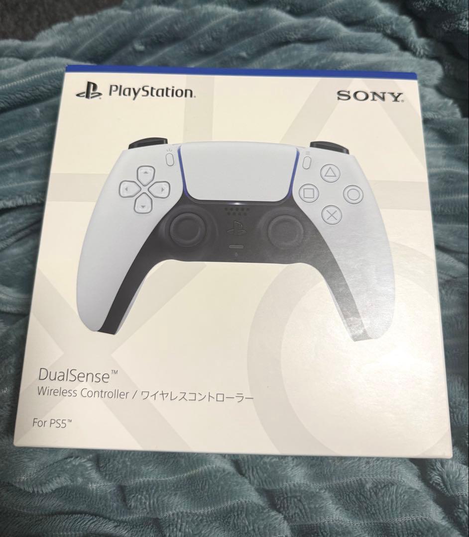 ＆ PS5 DualSense ワイヤレスコントローラー 白PlayStation5