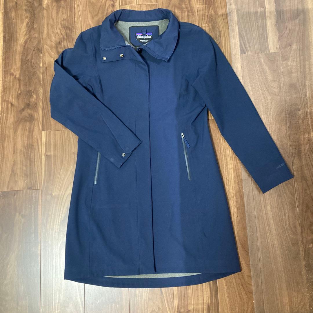 patagonia レディース コート ジャケット S M ネイビー 38 紺S patagonia
