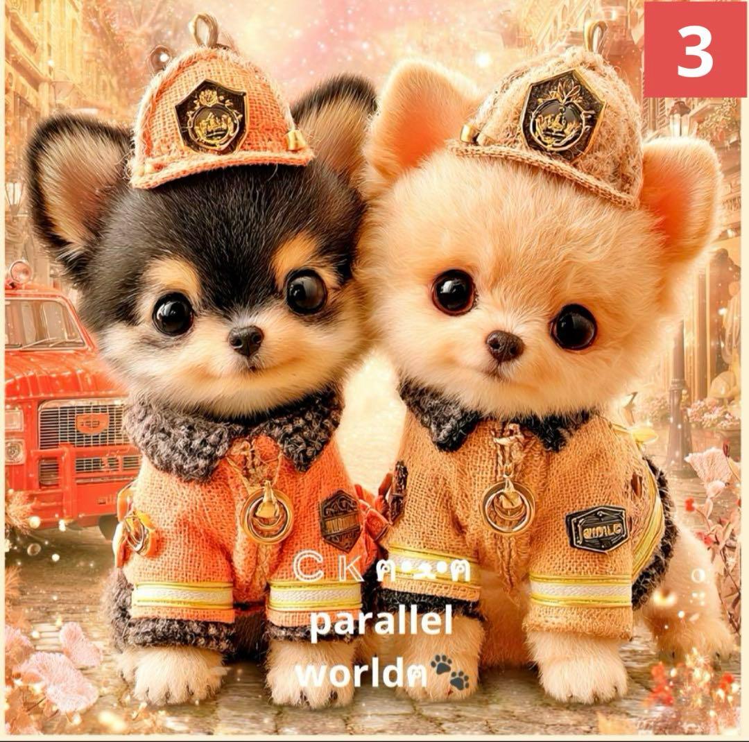 128番 チワワ 各1枚