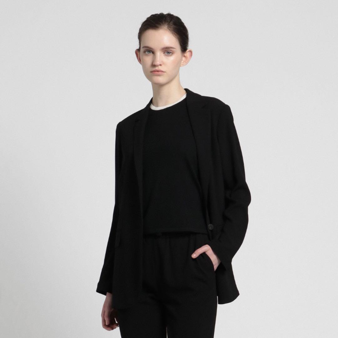 24年 大人気《Theory》CASUAL. BLAZER UL(4) 黒