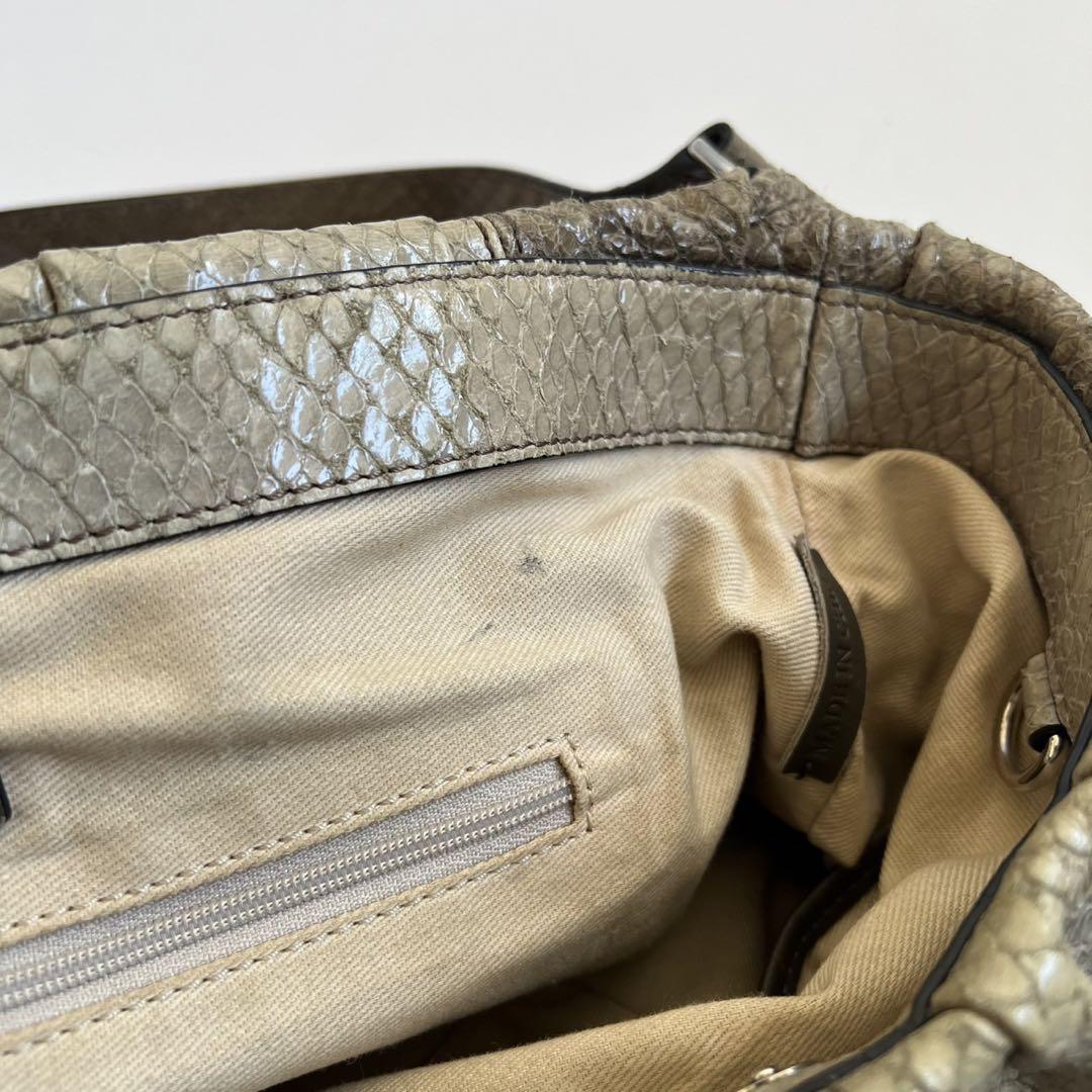 CELINE PYTHON PILLOW SMALL 2WAY HAND BAG