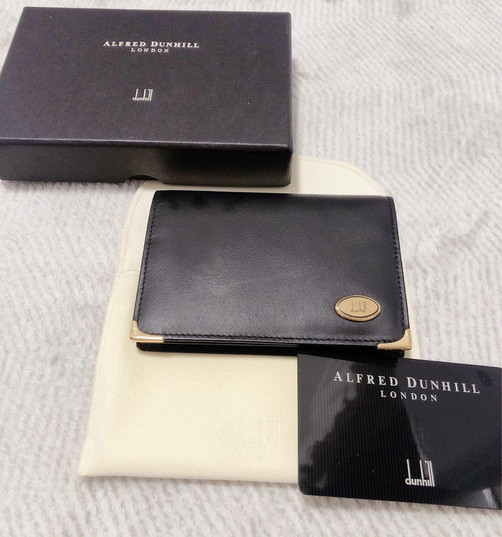 【未使用】dunhill ダンヒル　名刺入れ　カードケース　カード入れ　レザー