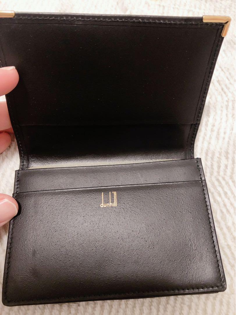 【未使用】dunhill ダンヒル　名刺入れ　カードケース　カード入れ　レザー