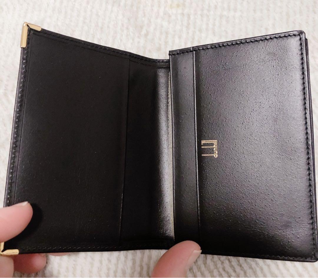 【未使用】dunhill ダンヒル　名刺入れ　カードケース　カード入れ　レザー