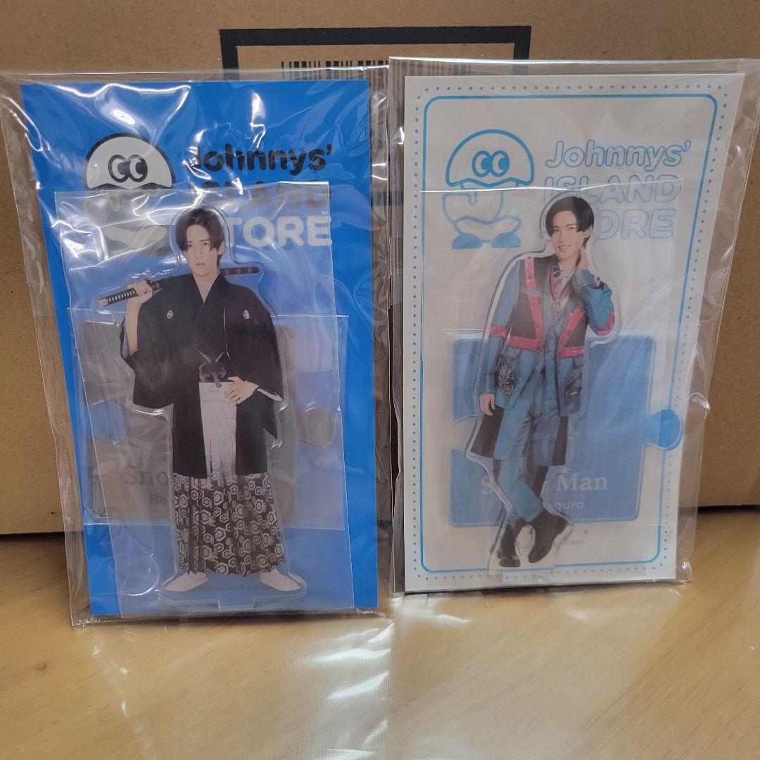 Man 目黒蓮 アクスタ 第1弾 第2弾 20夏 Mania セット SnowMan 目黒蓮 アクスタ 第1弾 第2弾 20夏 Mania セット - メルカリ