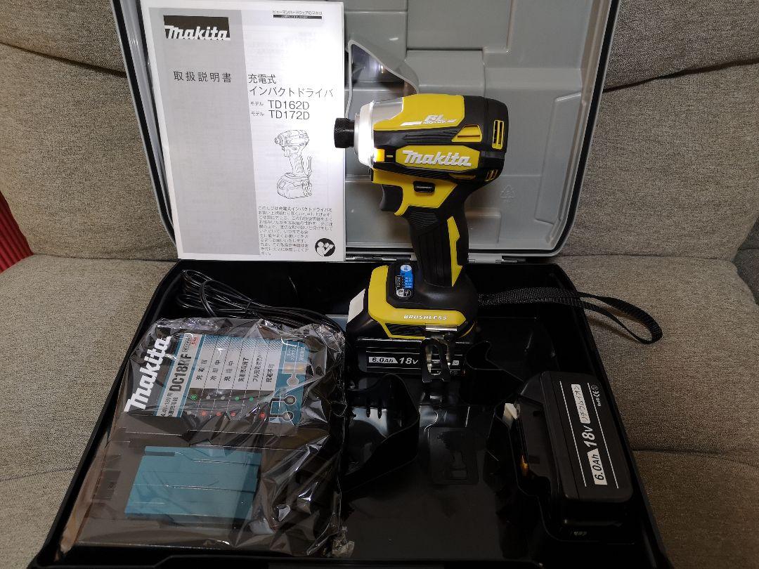 Makita マキタ 18V インパクトドライバー TD172 TD172D Y ☆大人気商品☆ Makita マキタ 18V インパクトドライバー TD172 TD172D Y ☆大人気商品☆