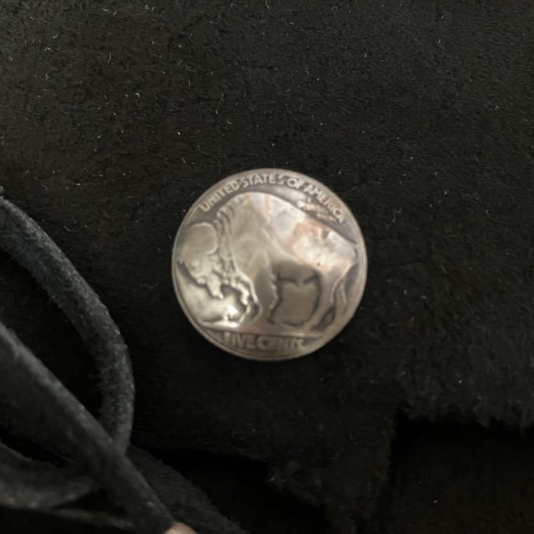 BOWWOW バウワウ DEER SKIN BAG ディアスエードポーチ 黒