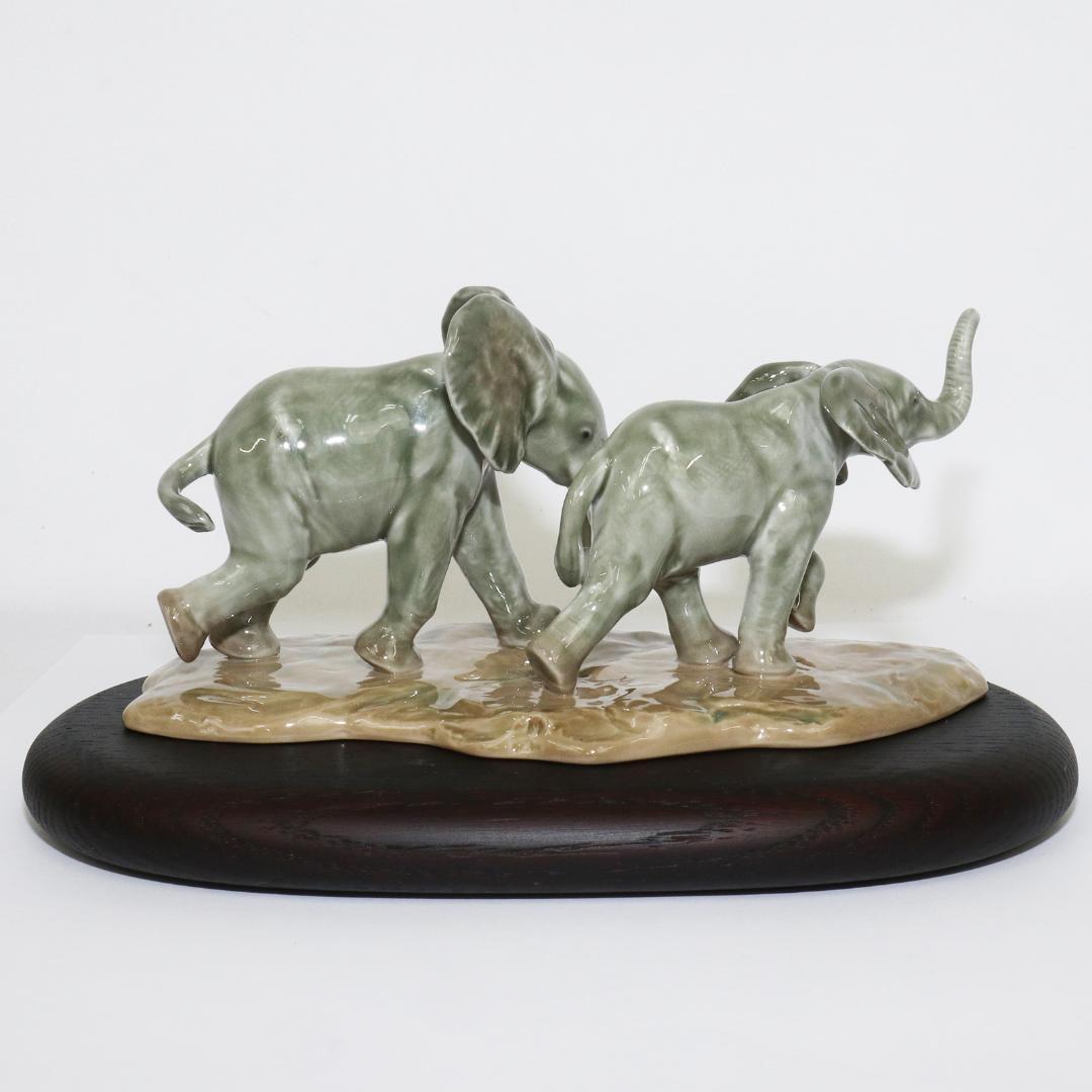 LLADRO 道を進む 象 未使用品 置物 希少品 リヤドロ 画像4