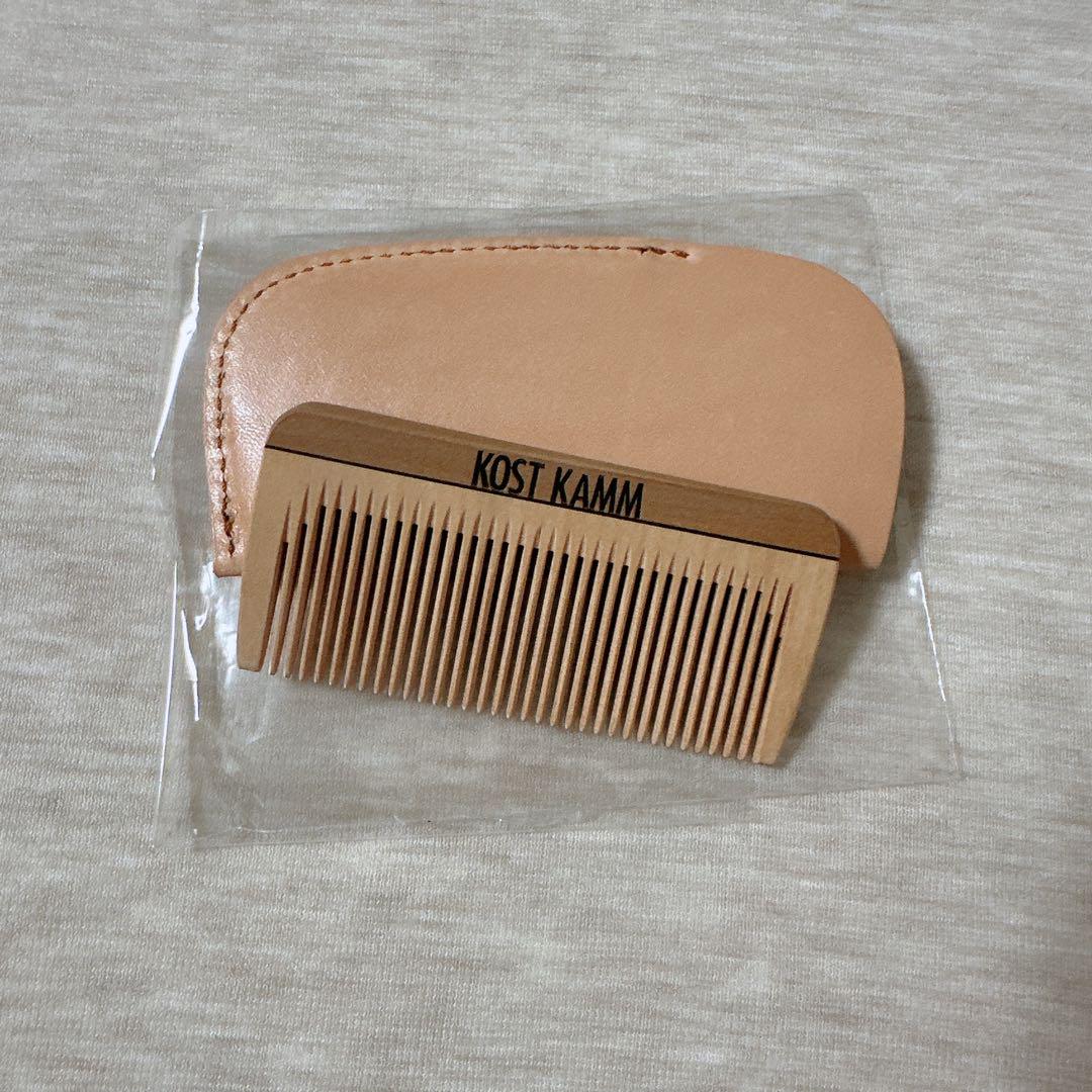 新品未使用 KOST KAMM コーム ナチュラル ケース付き