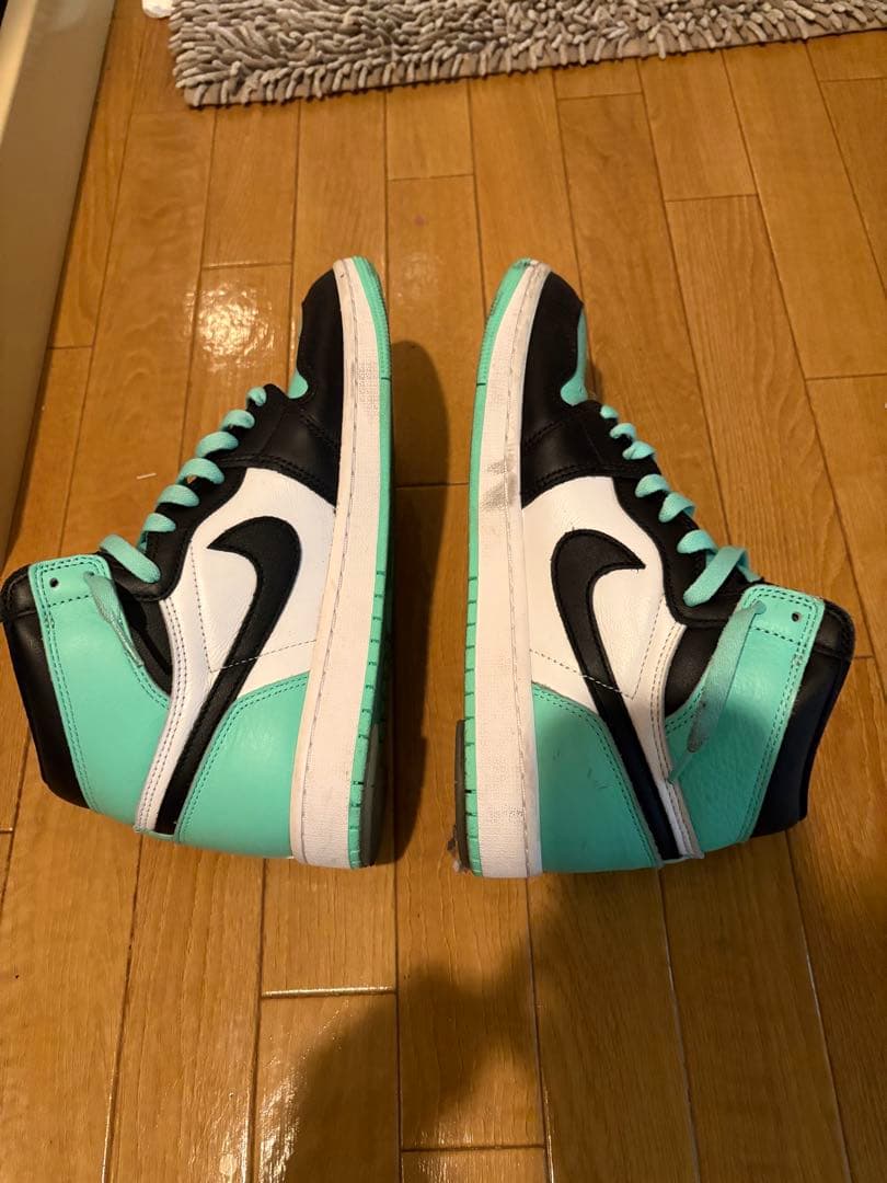 エアジョーダン1highグリーングロー
