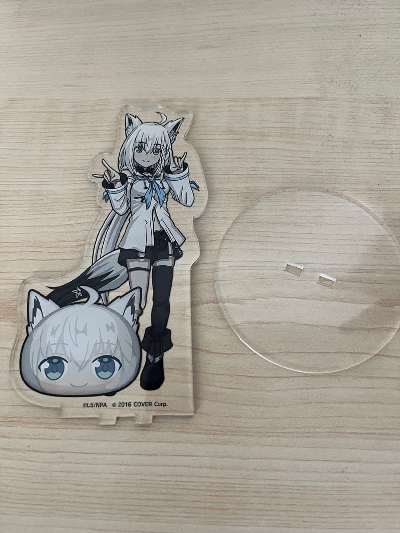 白上フブキ ぷにぷに アクリルスタンド ホロライブ 『ゆ〜様専用』