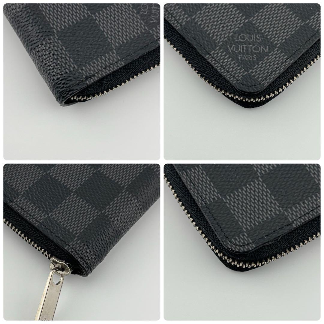超極美品】ルイヴィトン ジッピーコインパース ダミエグラ