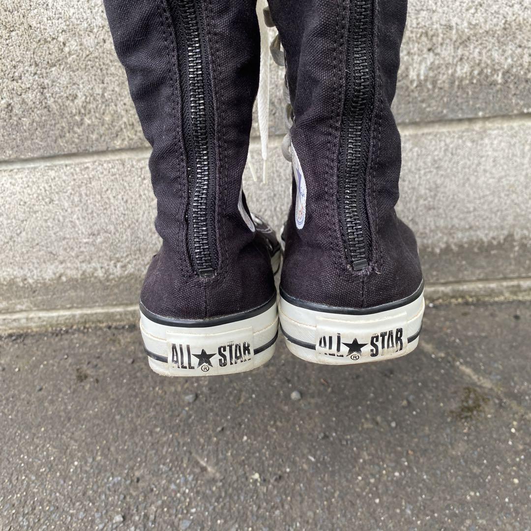 レア！converse★ ロングブーツスニーカー使用回数一回！24cm CONVERSE - ☆コンバース☆スニーカームートンロングブーツ