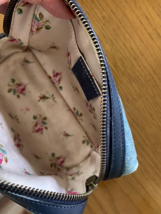 爆買い安い GUCCI ポーチ fqZnD-m56784089748 デニムエンブロイダリー 正規店即納