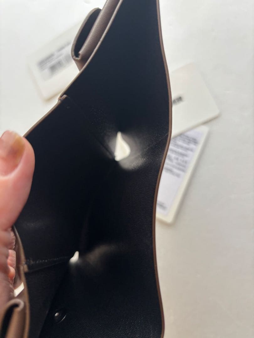 未使用 ジルサンダー オリガミ ウォレット コンパクトウォレット ブラウン 未使用 ジルサンダー オリガミ ウォレット コンパクトウォレット ブラウン