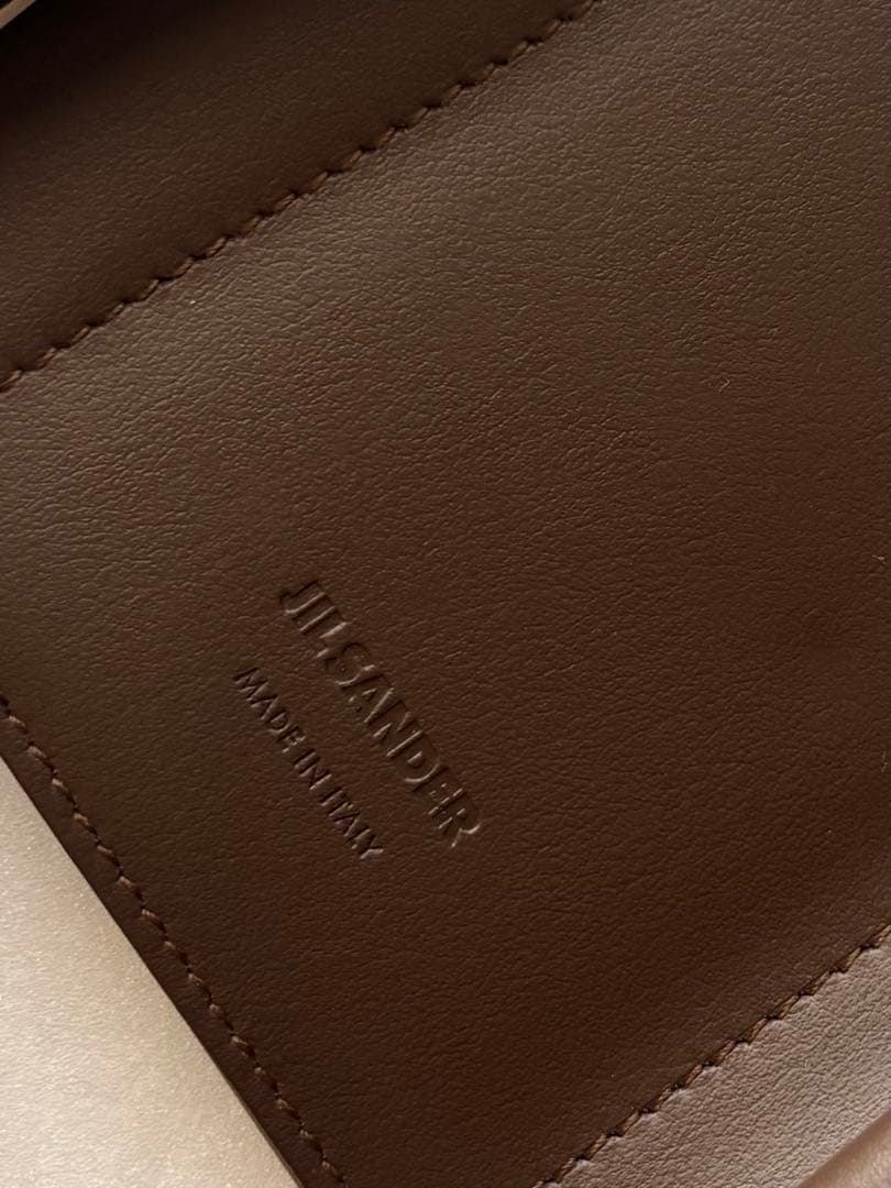 未使用 ジルサンダー オリガミ ウォレット コンパクトウォレット ブラウン 未使用 ジルサンダー オリガミ ウォレット コンパクトウォレット ブラウン