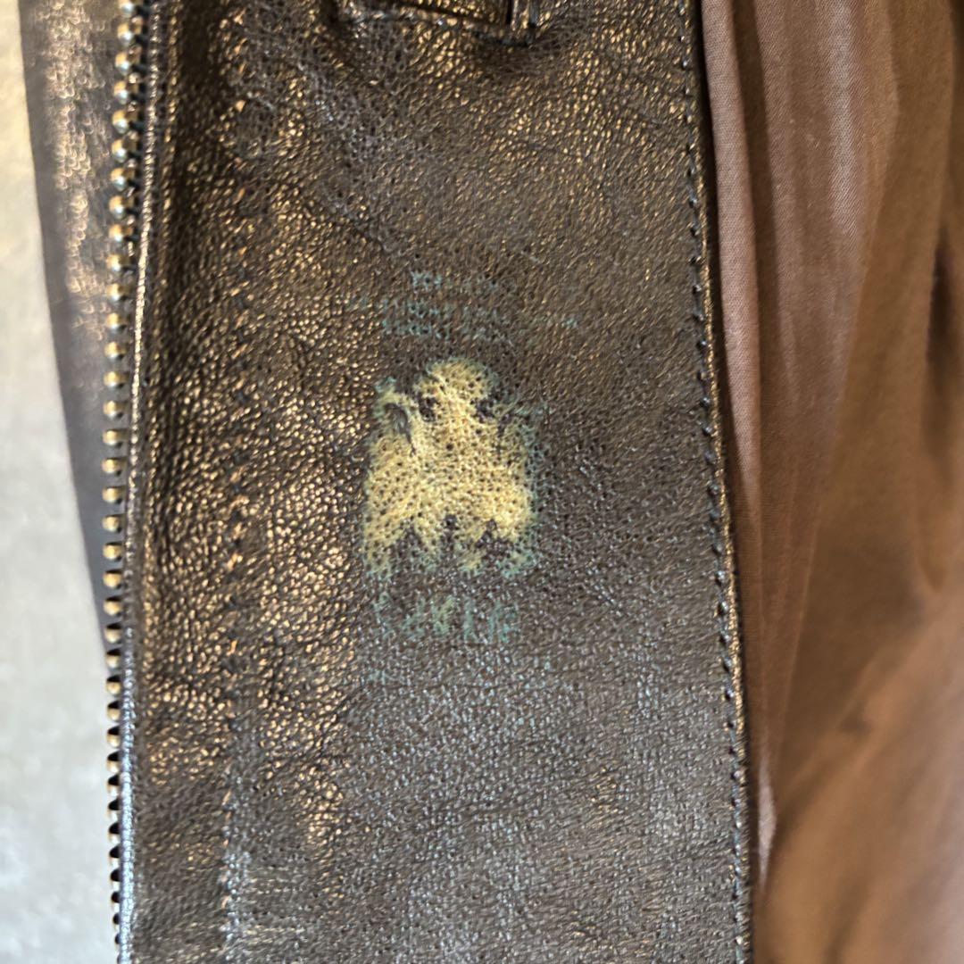 WTAPS TET着 G-1 JACKET LEATHER GOAT’ 13AW