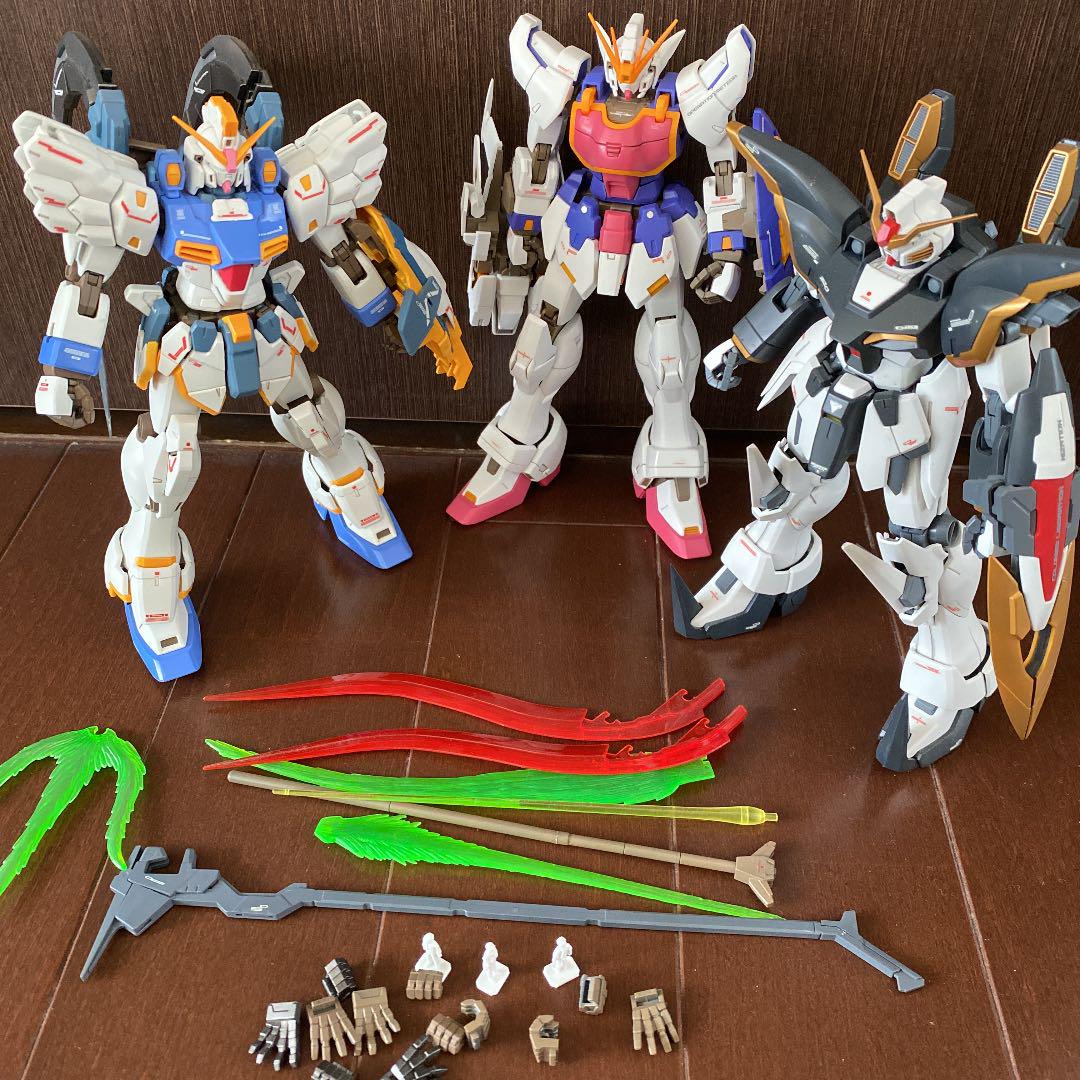 ★塗装済完成品★MGガンダムW 3体セット