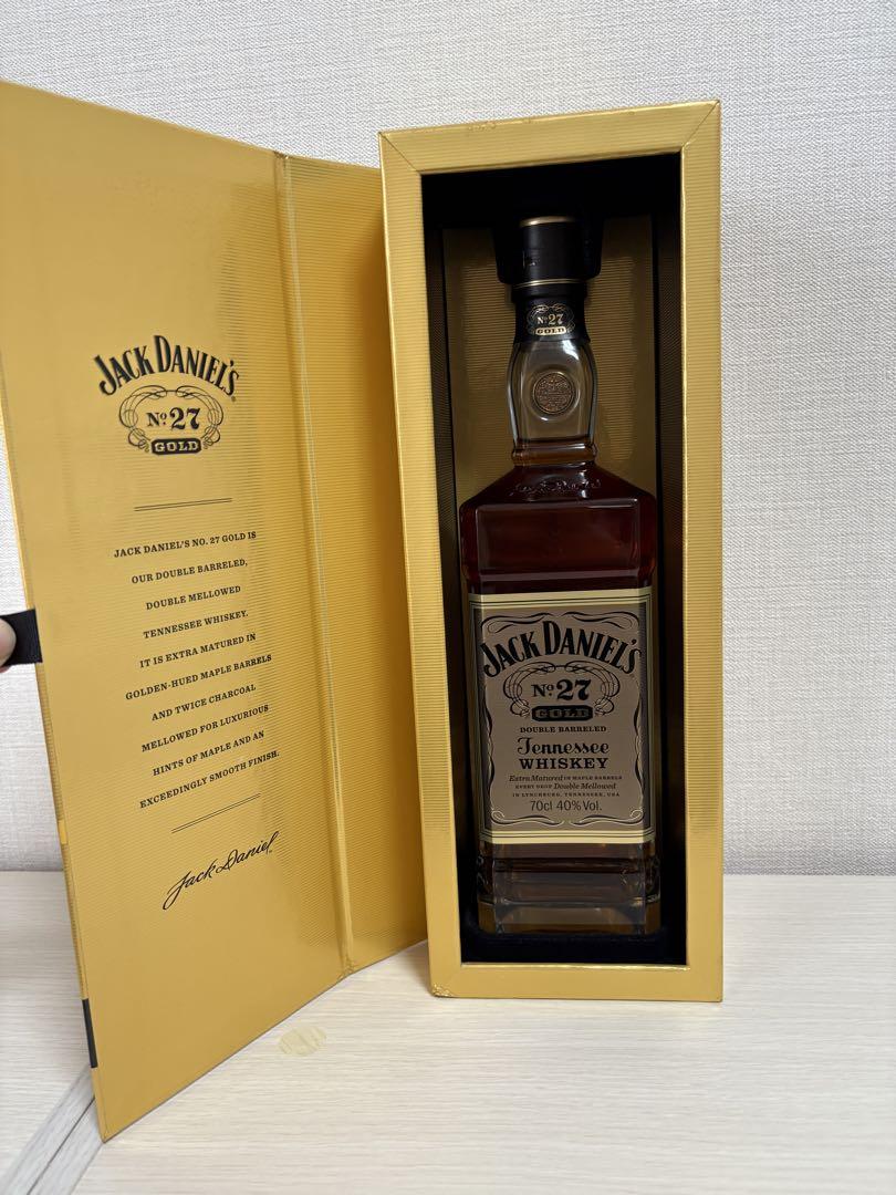 アサヒ - 【激レア品❗️】正規品 ジャックダニエルゴールドNo.27 700ml 化粧箱付 アサヒ - 【激レア品❗️】正規品 ジャックダニエルゴールドNo