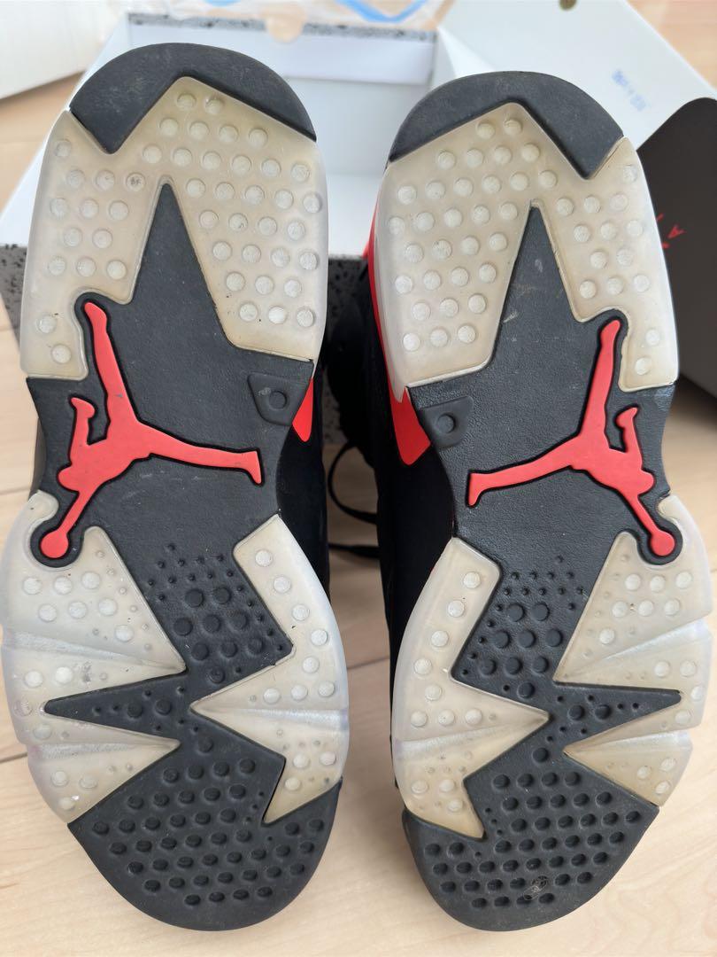 靴 AIR JORDAN 6 INFRARED 2019 US8 1/2 26.5