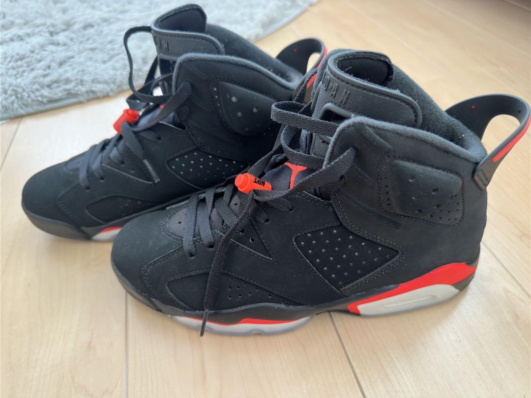 靴 AIR JORDAN 6 INFRARED 2019 US8 1/2 26.5