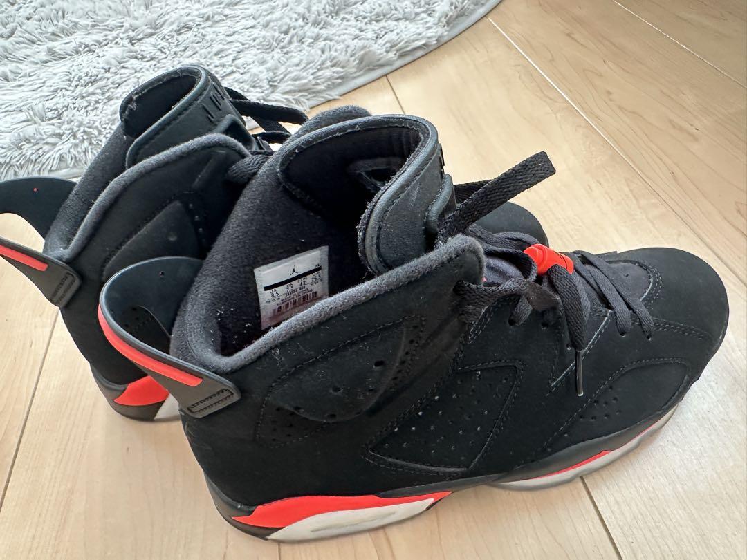 靴 AIR JORDAN 6 INFRARED 2019 US8 1/2 26.5