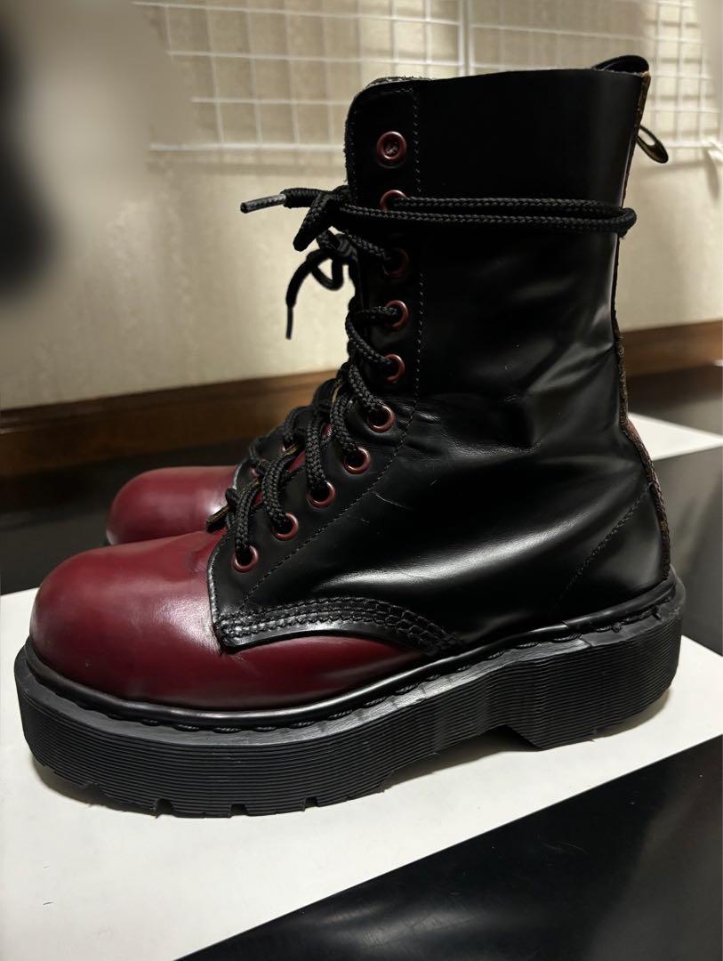 激レア】Drmartens ドクターマーチン 厚底 クレイジーボム 10ホール
